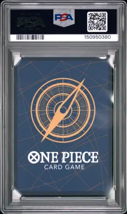 2025 ONE PIECE OP05 119 MONKEY D LUFFY ENGLISH 2ND ANNIVERSARY SET PROMO PSA 10 - Image 2