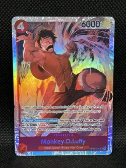 Monkey.D.Luffy The Time of Battle One Piece OP16-015 SR - Image 1