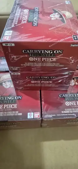 One Piece TCG OP-13 Carrying on His Will Booster Box Sealed x 1 - Image 3