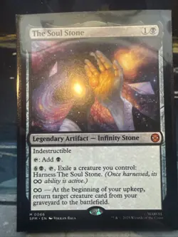 THE SOUL STONE (066) Marvel's Spider-man SPM Magic MTG MINT CARD - Image 1