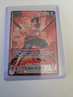 Portgas.D.Ace Alt Art Leader (OP16-001) | OP16 - The Time of Battle | ENGLISH - Image 4