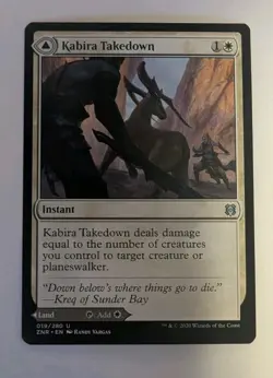 Kabira Takedown/Kabira Plateau Zendikar Rising - MTG - Image 1