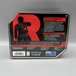 Pokemon TCG Team Rocket Tin (NEW) SEALED Mewtwo - SHIPS ASAP 🔥🔥 - Image 4