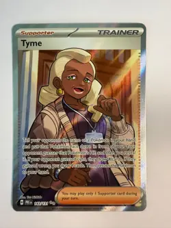 Pokemon SV Prismatic Evolutions Tyme Ultra Rare #143/131 - Image 1