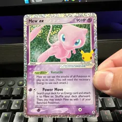 Mew Ex 88/92 Pokemon Celebrations Classic Collection lightly played - Image 1