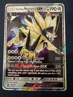 Dusk Mane Necrozma GX Pokemon Sun & Moon Black Star Promo #SM102 - Image 1