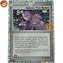 Rocket's Admin S8a-P 013/025 25th Anniversary Collection Promo Pokemon Indonesia - Image 1