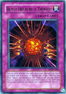 Blast Held by a Tribute - DR1-EN266 - Ultra Rare - Unlimited Edition - Heavily P - Image 1