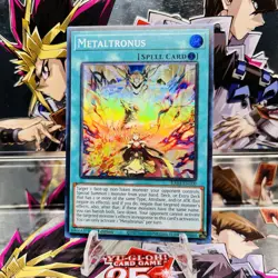 Yugioh Metaltronus RA04-EN100 Super Rare 1st Ed Near Mint - Image 1