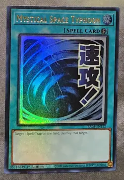Yu-Gi-Oh [x1] Mystical Space Typhoon [x1] RA05-EN112 M/NM - Image 1