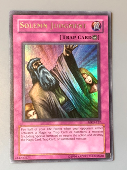 yugioh Solemn Judgment MRD-127 Unlimited Edition Ultra Rare near mint super nice - Image 2