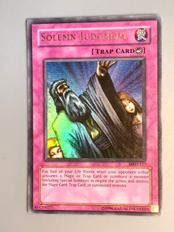 yugioh Solemn Judgment MRD-127 Unlimited Edition Ultra Rare near mint super nice - Image 3