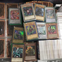 YUGIOH! 50 ALL HOLO SHINY CARDS SUPER ULTRA RARE NO COMMONS BUNDLE LOT PACKS - Image 1