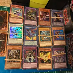 YUGIOH! 50 ALL HOLO SHINY CARDS SUPER ULTRA RARE NO COMMONS BUNDLE LOT PACKS - Image 4