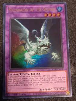 Ultra Rare Mudragon of the Swamp RA01-EN028 NM 1st Edition Yugioh - Image 1