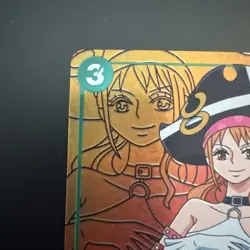 NAMI - OP02-036 - Alternate Art Parallel Paramount War Japanese One Piece Raw SR - Image 2