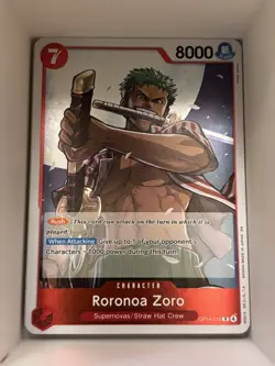 OP14-015 Roronoa Zoro English R One Piece TCG Card Game - Image 1