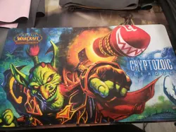 World Of Warcraft wow tcg cryptozoic league playmat - Image 1