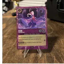Disney Lorcana TCG Elsa - The Fifth Spirit Promo Foil EN Amethyst 6/P3 - Image 1
