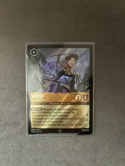 4x Disney Lorcana Woody Helping A Friend Foil Promo 60/P3 Attack of the vine - Image 3