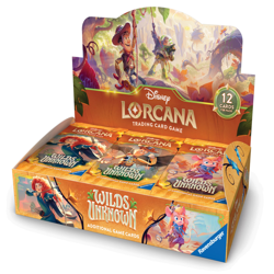 Ravensburger Disney Lorcana Tcg Wilds Unknown Booster Pack Display - 24 Packs - Image 1