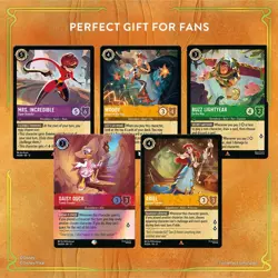 Ravensburger Disney Lorcana Tcg Wilds Unknown Booster Pack Display - 24 Packs - Image 5