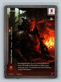 Wonders of the First Existence By'ylar Pyreforge Classic Foil Rare - Image 1