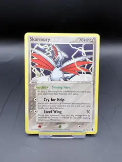 Skarmory 55/113 Non-Holo Pokemon TCG EX Delta Species Vintage 2005 LP Bird Card - Image 1