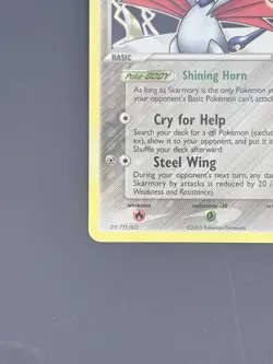Skarmory 55/113 Non-Holo Pokemon TCG EX Delta Species Vintage 2005 LP Bird Card - Image 5