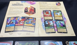 2026 LORCANA EPCOT FESTIVAL QUESTBOOK WITH CARDS & RUPUNZEL & DONALD DUCK PROMOS - Image 2