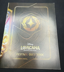2026 LORCANA EPCOT FESTIVAL QUESTBOOK WITH CARDS & RUPUNZEL & DONALD DUCK PROMOS - Image 4