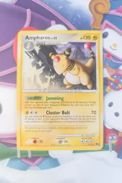 Ampharos Lv.52 1/17 Pokemon TCG Pop Series 7 Non Holo Regular Card Rare - Image 1