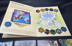 2026 LORCANA EPCOT FESTIVAL QUESTBOOK WITH PROMO CARDS & RUPUNZEL & DONALD DUCK - Image 3