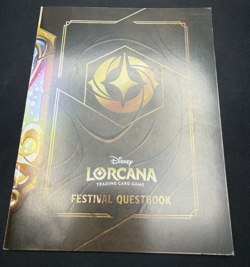 2026 LORCANA EPCOT FESTIVAL QUESTBOOK WITH PROMO CARDS & RUPUNZEL & DONALD DUCK - Image 4