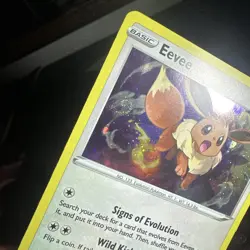 🌀🌀Eevee SWSH042 Black Star Promo Pokemon NM 2020 HD GALAXY SWIRL🌀🌀 - Image 2