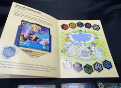 2026 LORCANA EPCOT FESTIVAL QUESTBOOK WITH CARDS & RUPUNZEL & DONALD DUCK PROMOS - Image 3