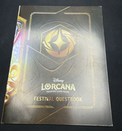 2026 LORCANA EPCOT FESTIVAL QUESTBOOK WITH CARDS & RUPUNZEL & DONALD DUCK PROMOS - Image 4
