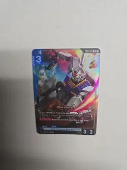 Gundam Card Game GD01-001 LR Gundam RX-78-2 Newtype Rising English - Image 1