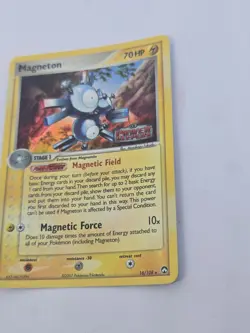 2007 Pokemon Ex Power Keepers Stamped Magneton 16/108 Reverse Holo Card - Image 3