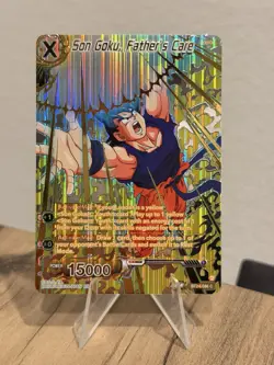 Son Goku, Father's Care BT24-086 | GOLD Foil Dragon Ball Super Card Game | MINT - Image 1