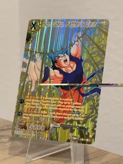 Son Goku, Father's Care BT24-086 | GOLD Foil Dragon Ball Super Card Game | MINT - Image 2