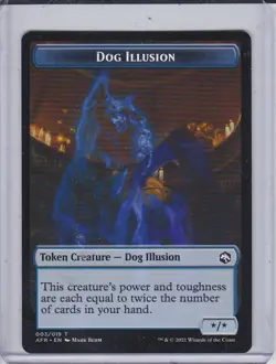 MtG Magic The Gathering Adventures in the Forgotten Realms Token Cards x1 - Image 2
