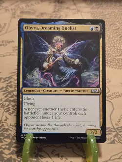 MTG Obyra, Dreaming Duelist Wilds of Eldraine Regular Uncommon NM - Image 1
