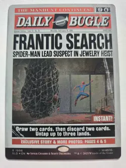 MTG Magic The Gathering Secret Lair Poster Borderless Foil #1996 Frantic Search - Image 1