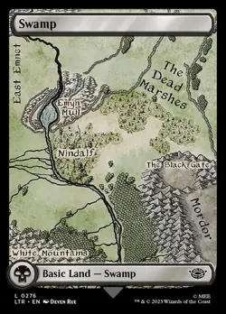 MTG Swamp #276 The Lord of the Rings: Tales of Middle-earth - Image 1