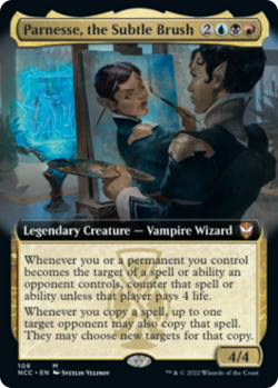 Magic MTG - Parnesse, le pinceau subtil - MINT/NMINT - FR - FOIL - Image 1