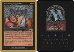 Recurring Nightmare - Brian Selden - 1998 ~ Near Mint World Championship G MTG M - Image 1