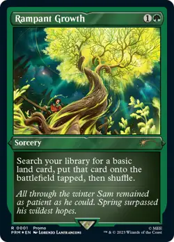 Rampant Growth (Foil Etched) [Wizards Play Network 2023] - Image 1
