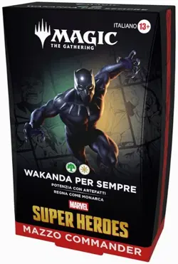 Magic Marvel Mazzo Commander "Wakanda per Sempre" Sigillato Italiano Preordine - Image 1