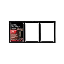 ULTRA PRO 35 PT Black Border UV ONE-TOUCH 3 CARDS Magnetic Holder MTG Pokemon - Image 1